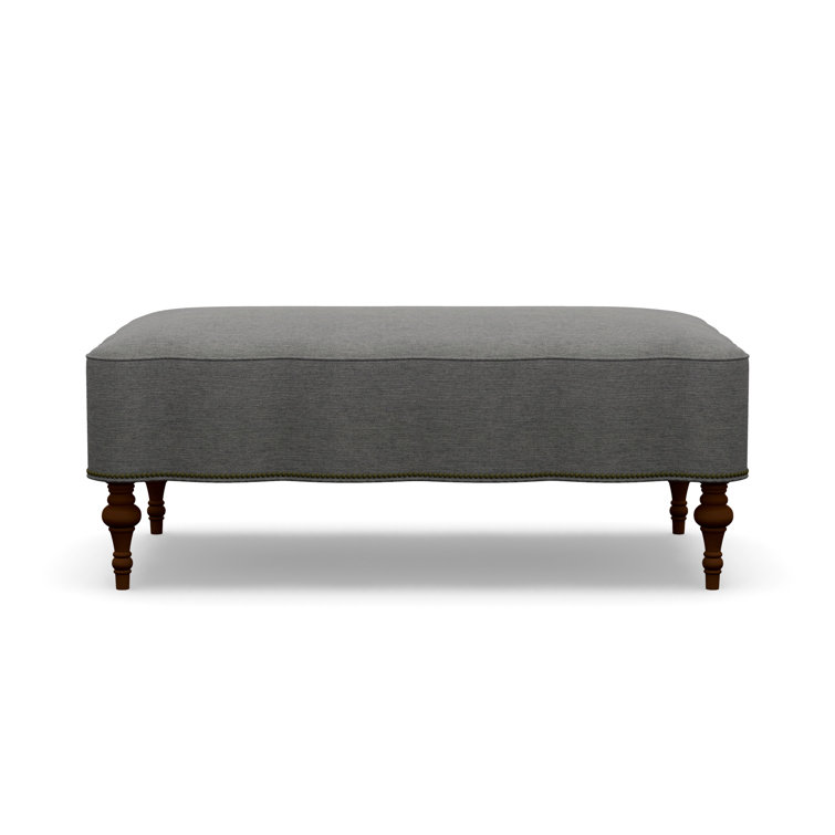 Scalloped Ottoman