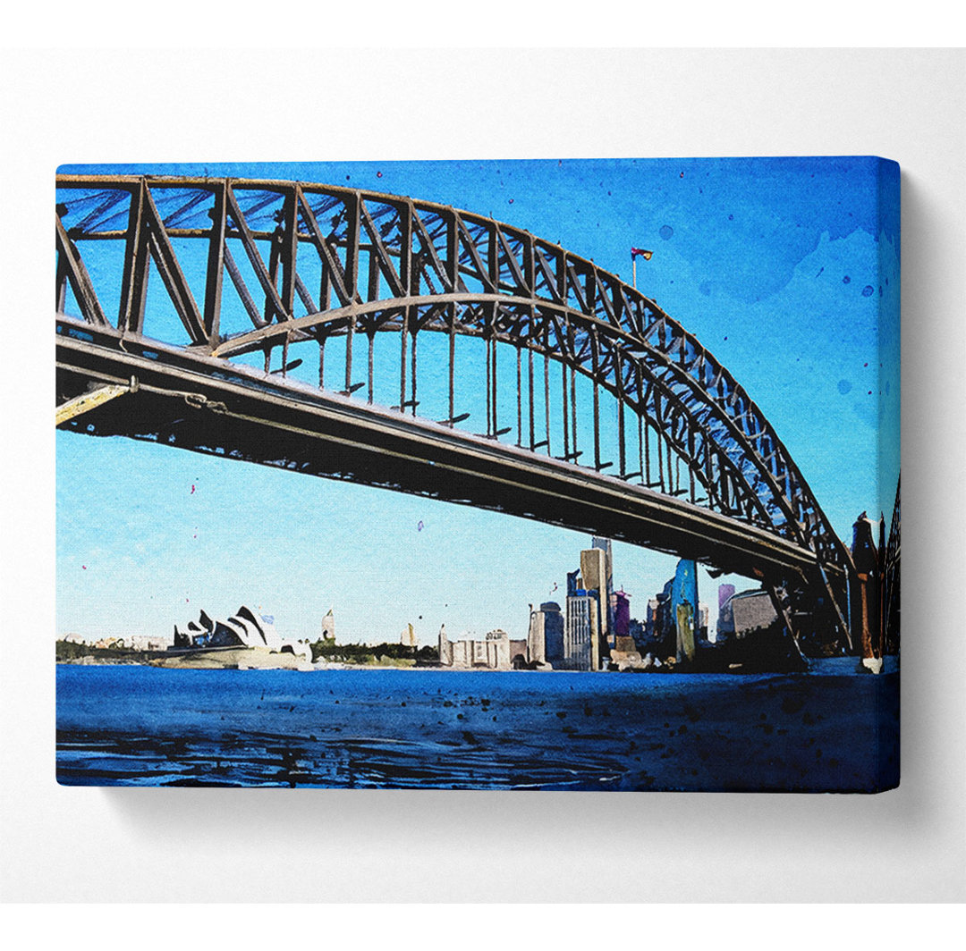 Sydney Harbour Bridge Day Time - Kunstdrucke auf Leinwand