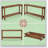 Couch Side Table,Console Table,Entryway Table,2-Tier Foyer Table