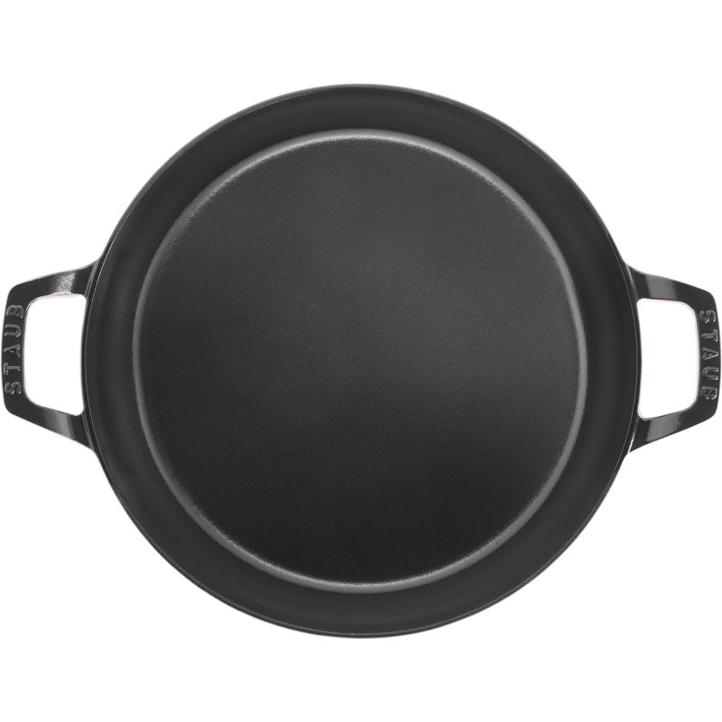 Staub Cast Iron 3.5-Qt Braiser With Glass Lid - Basil, Peony Pink