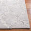 Tapis argenté en laine / viscose touffeté à la main Aholla-678395163