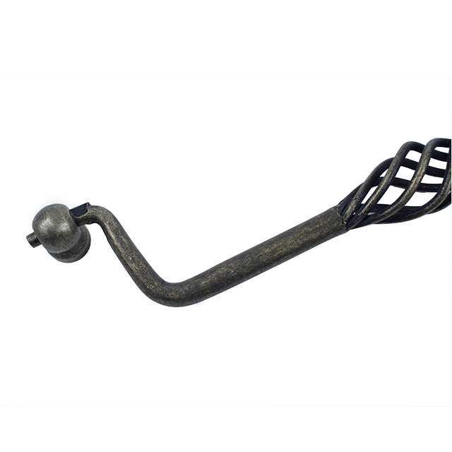 Poignée cage 5 po Orleans, Laiton antique, 7 1/2"