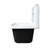 Kingston Brass Petra Galley 22-Inch Cast Iron Wall Mount Utility Sink