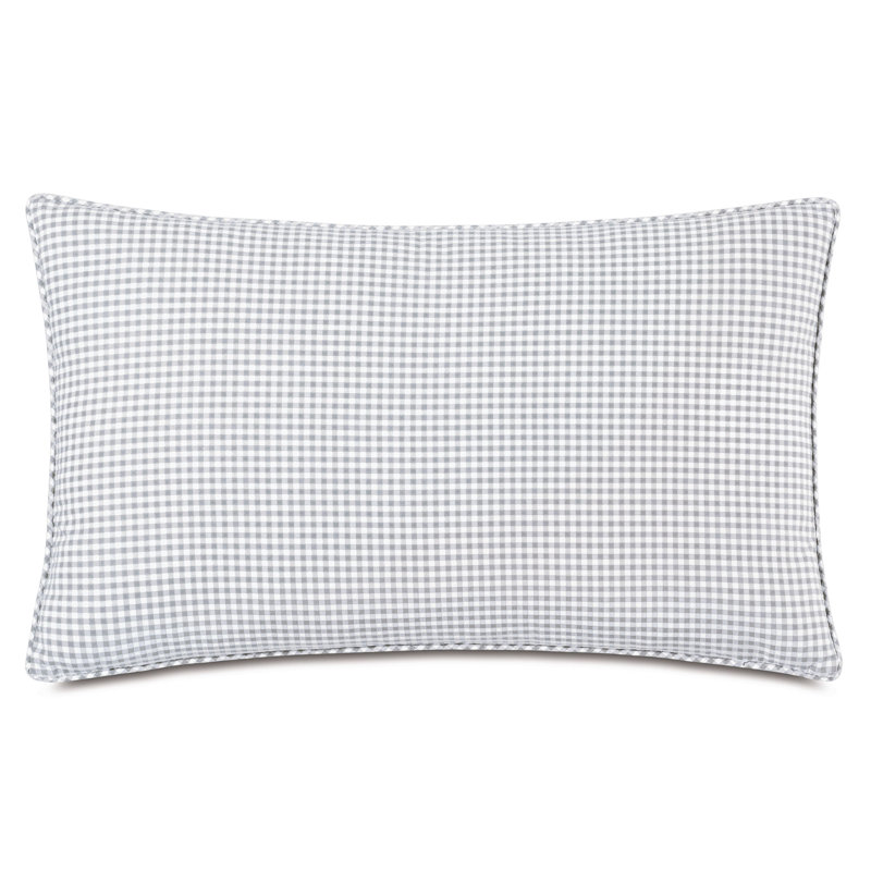 Malaya Lumbar Pillow Cover & Insert, Haze