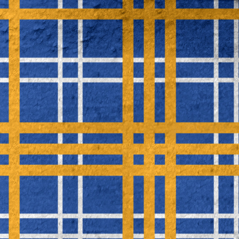 Serviette de bain LA football Luxury, Bleu/blanc/or, Microfibre