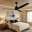 Ventilateur de plafond à 3 pales avec télécommande Torrie