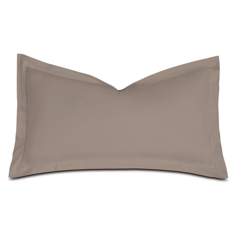 Deluca Cotton Pillow Sham, Fawn, King