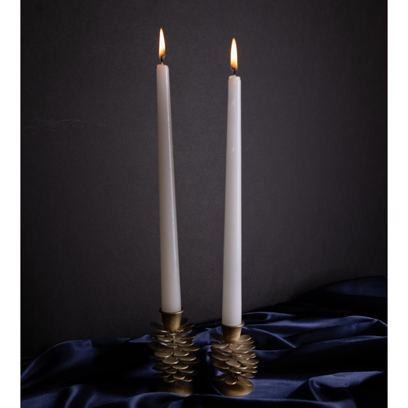 Glass Tabletop Candle Accessories, 4" H x 2.25" W x 2.25" D