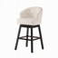 Tabouret de bar pivotant à 360 degrés