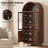 70.8" Tall Arched Storage Cabinet-1974061802-1974061798
