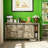Sideboard 59" With Thick Top Buffet Cabinet