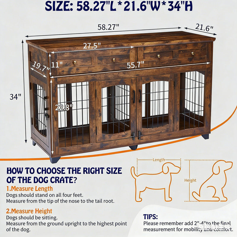 Furniture Style Crate