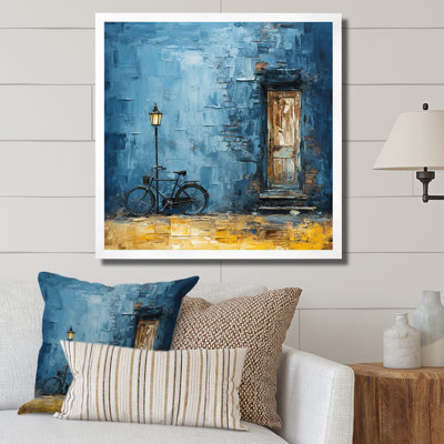 " Blue Journey Bicycle I "
