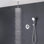 Dual Function Complete Shower System with Rough in-Valve