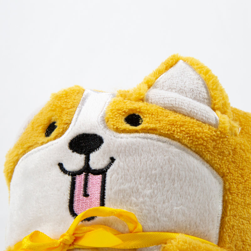  Couverture en peluche Corgi, 31,5 po x 39,3 po