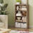 Bookshelf, 4-Tier Bookcase, Book Shelf, Open Storage Shelf, 9.4 X 23.6 X 42.4 Inches, For Living Room, Home Office, Dining Room-7565561