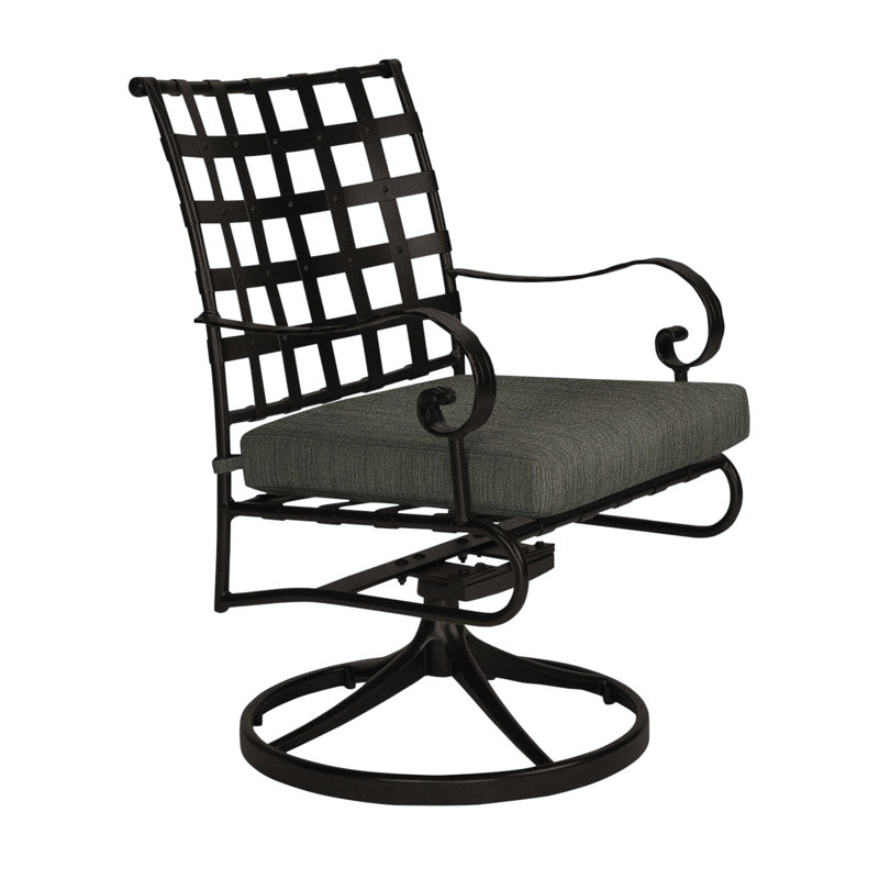 Classico Outdoor Rocker Chair, Carbon Black, Sahara Cafe