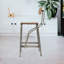 Tabouret 30 "en métal