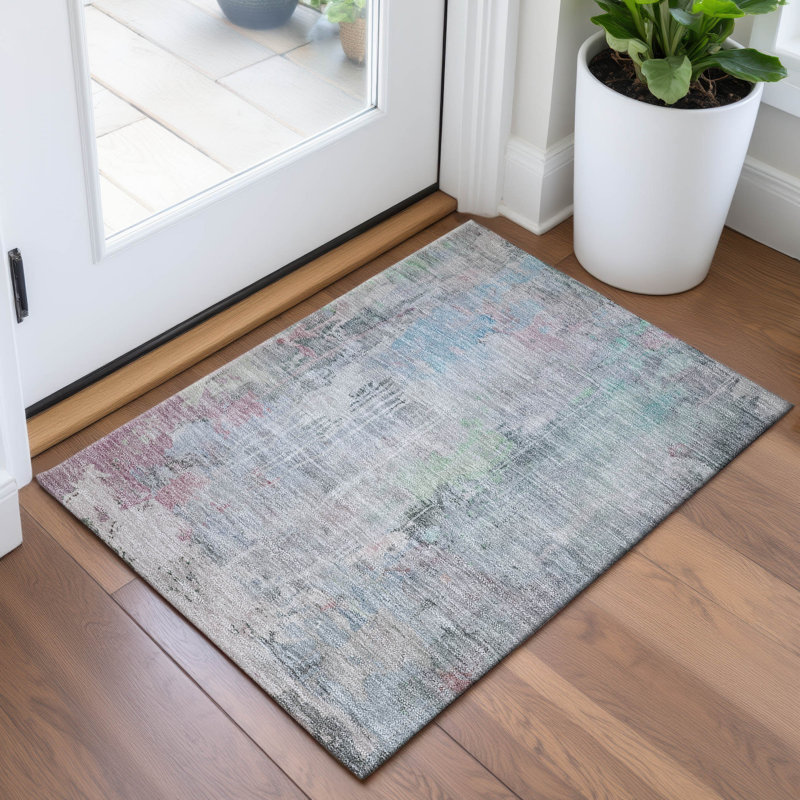Tapis de qualité supérieure lavable à la machine Kelton AMF1233, Rectangle 1 pi 8 po x 2 pi 6 po