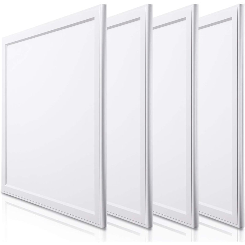 2x2ft Led Flat Panel Troffer Light With Built-in Driver, 5000k Daylight
