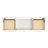 Flynt 67'' Single Bathroom Vanity with Carrara Marble Top-90865203