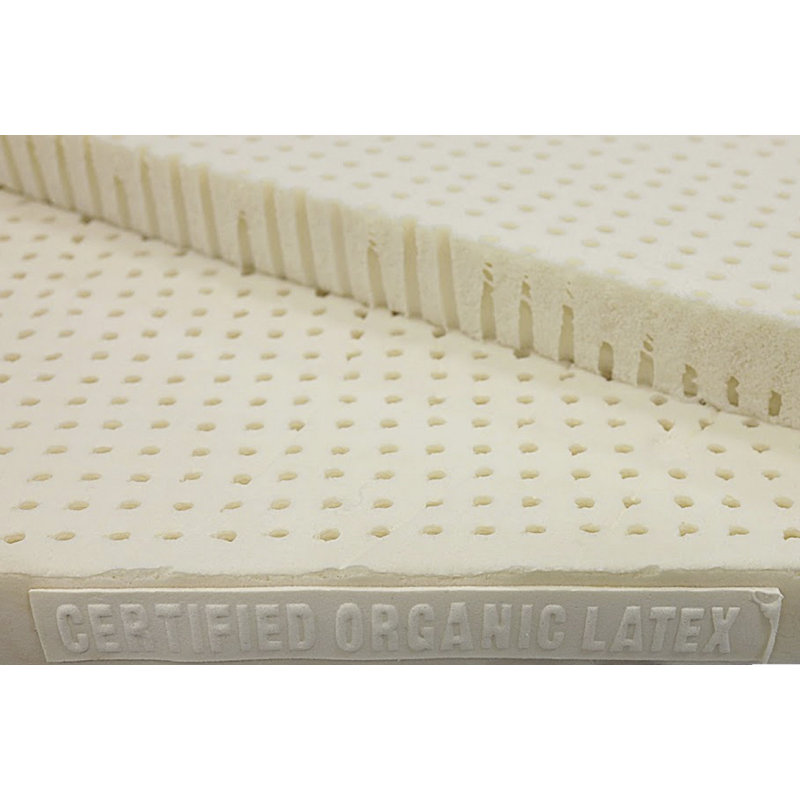 Twin Organic Latex Foam Pillowtop Mattress