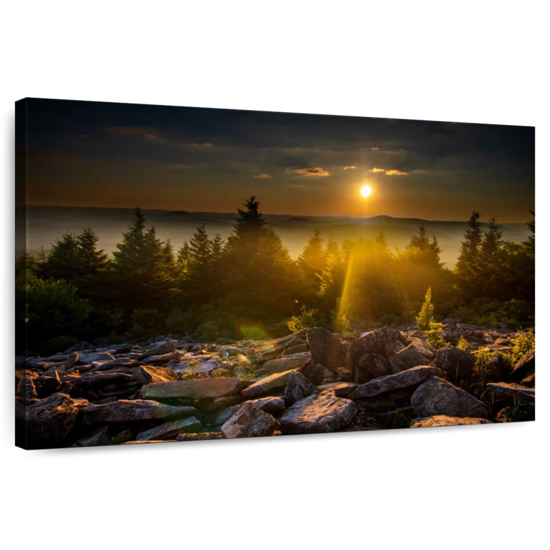 Alvord Spruce Knob Sunset Sky