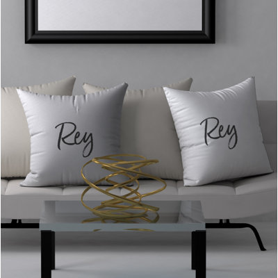 Housse et insert de coussin carrés