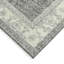 Nuit Arabe Wool Geometric Area Rug in Silver-1015330176