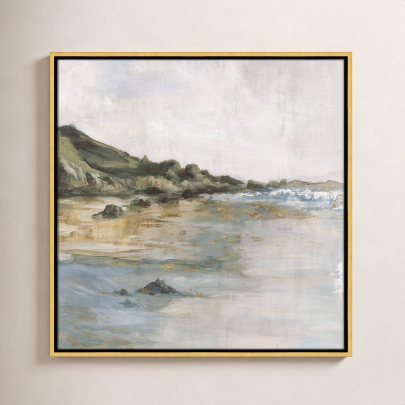 «Cordoba Tide’s Edge» par, H 25,5 po x l 25,5 po, Doré