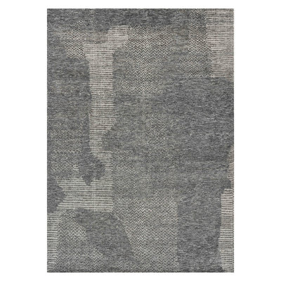 Arlington Moroccan Dark Gray Hand-Knotted Area Rug