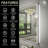 Aevar Checkerboard Framed Super Bright Front & Back LED Lighted Anti-Fog Tempered Glass Bathroom/Vanity Mirror with ETL & 3-Year Warranty-1622826055