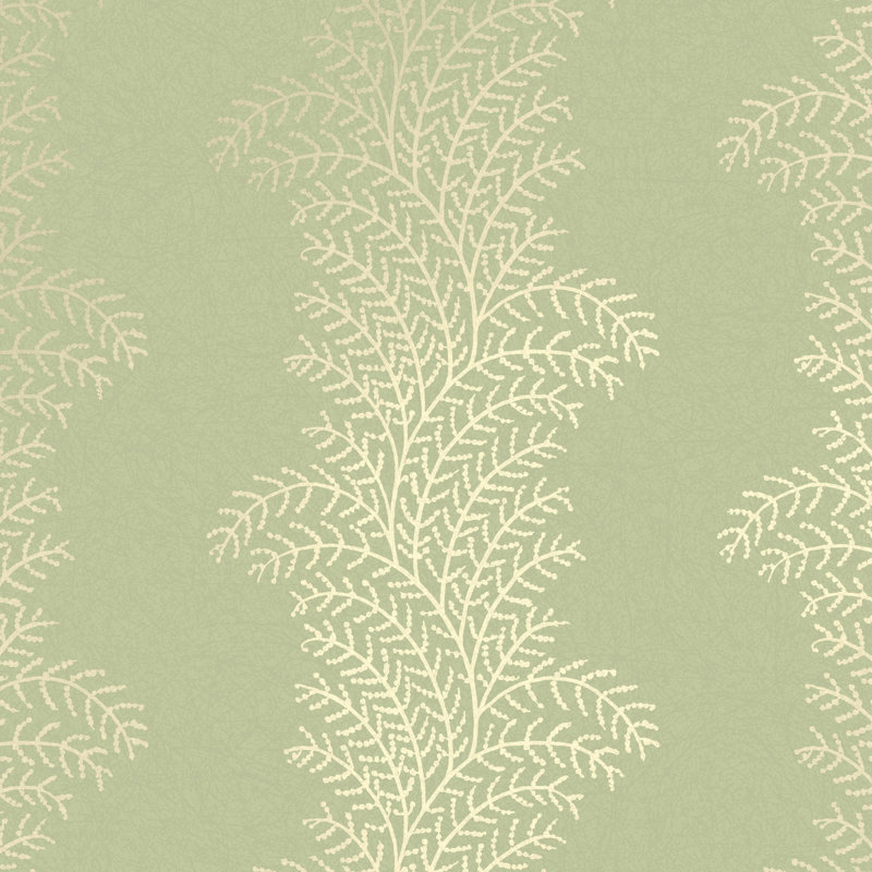 Dasiah Wallpaper, Whispering Fern Dark Sage Wallpaper