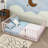 Idonah Metal Floor Bed with Fence and Door-1551244993-1551245006