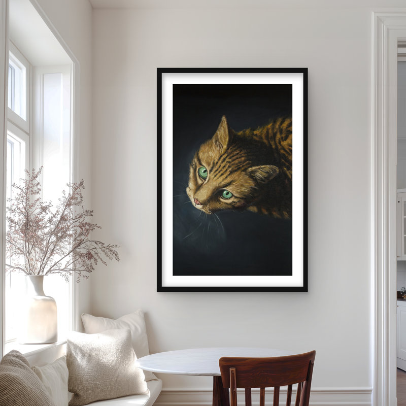 Imprimé mat pour chat Bengal, H 36 po x l 24 po, Noir