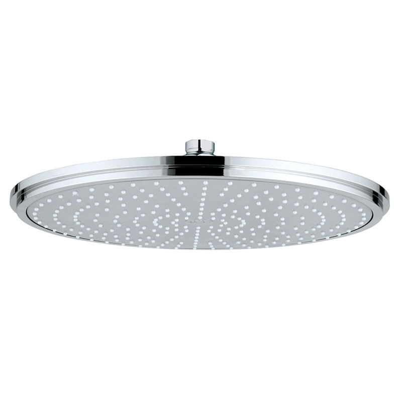 Cosmopolitan Jumbo Full/Standard Rain Shower Head with SpeedClean Nozzles, StarLight Chrome