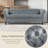 Annalena 84.65'' Faux Leather Sofa-285461836