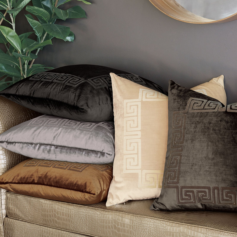 Antiquity Square Pillow Cover & Insert, Dove