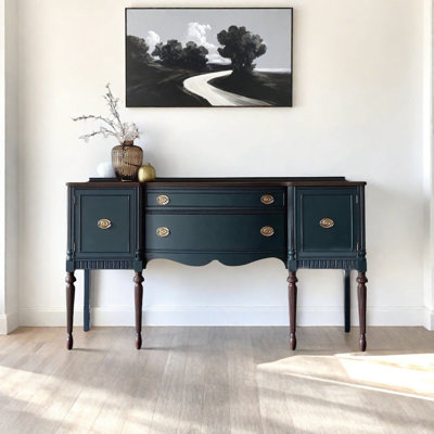 Retro Elegant Multifunctional Console Table