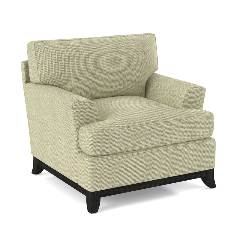 Oaks Way Armchair, Antique Black, Stone Crypton Performance; 0884-83