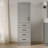 Tidworth Solid Wood Linen Cabinet, Pre-assembled, 65"H x 20"W-827981257