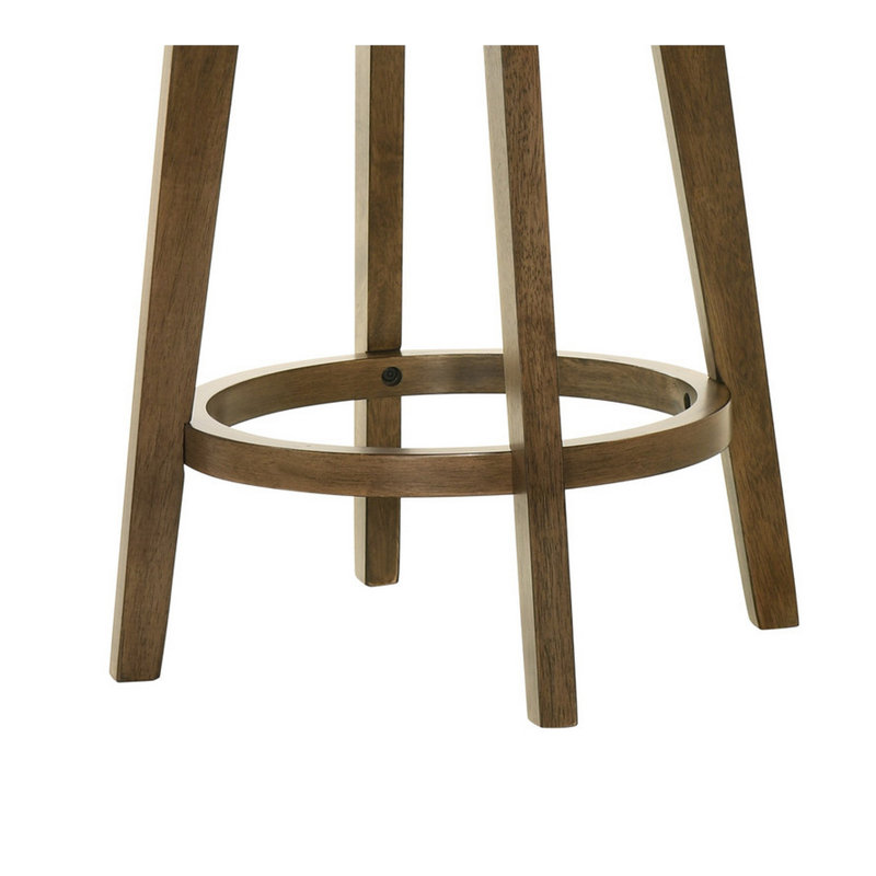 Pharris Swivel Counter Stool, Brown