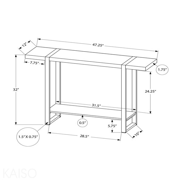 Dimensions du produit