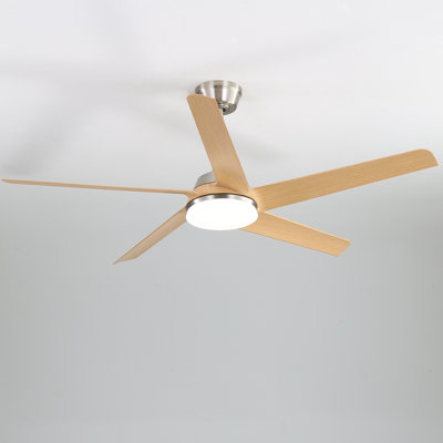 52'' Ceiling Fan With Lights And Remote Control