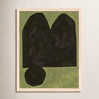 Lyndsey "Module on Green 3" Painting