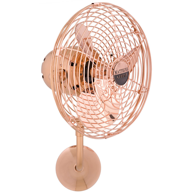 Ventilateur mural 20 "Matthews Fan Company, Cuivre poli
