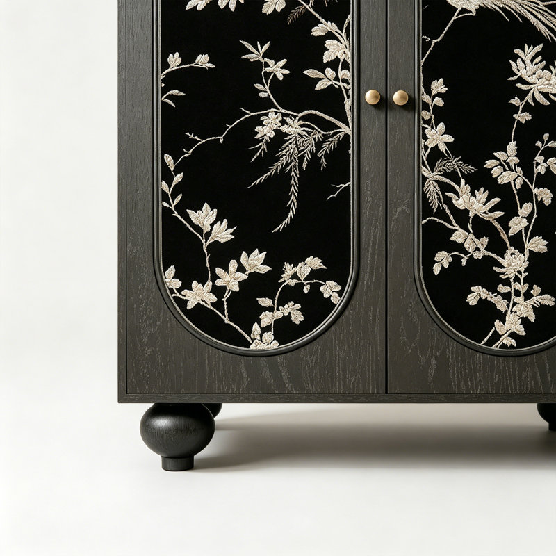 Armoire de rangement French Flower Bird