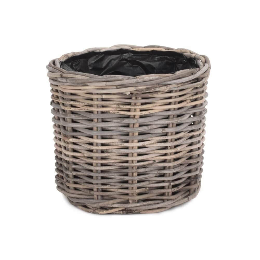 Blumentopf Dunshee aus Rattan