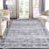 Oriental Machine Washable Rug with Rubber Backing for Living Room Vintage Non-Slip Dining Room Rug Easy-Cleaning Floor Carpet for Bedroom