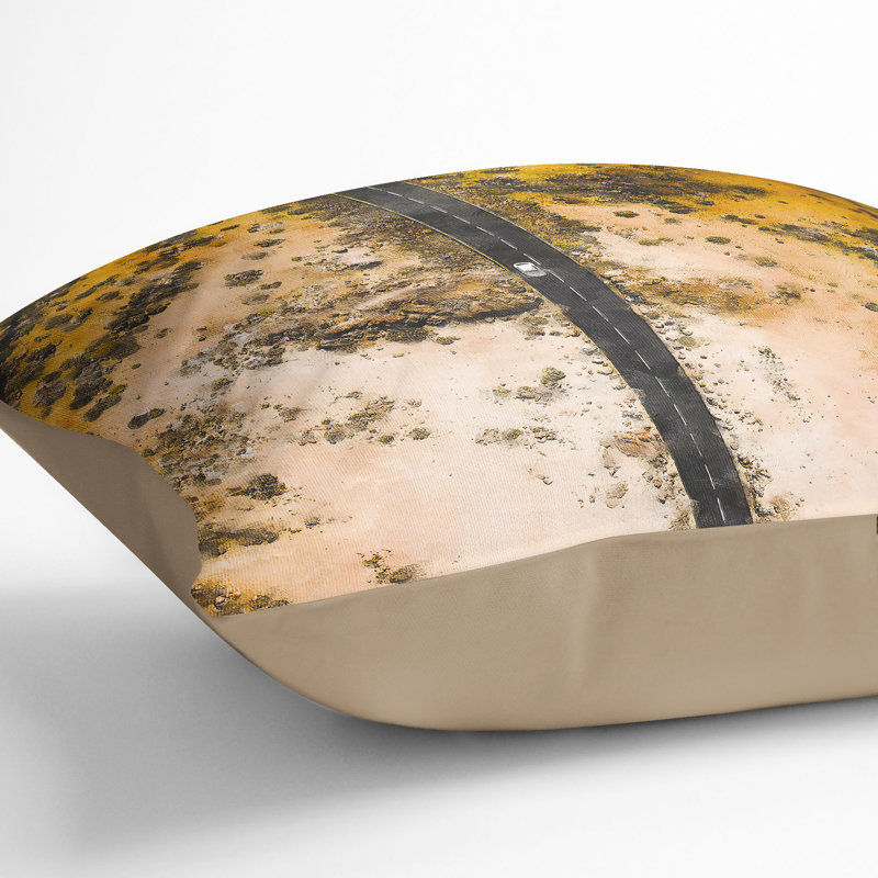 Square Cushion, 40cm H x 40cm W x 15cm D, Stone